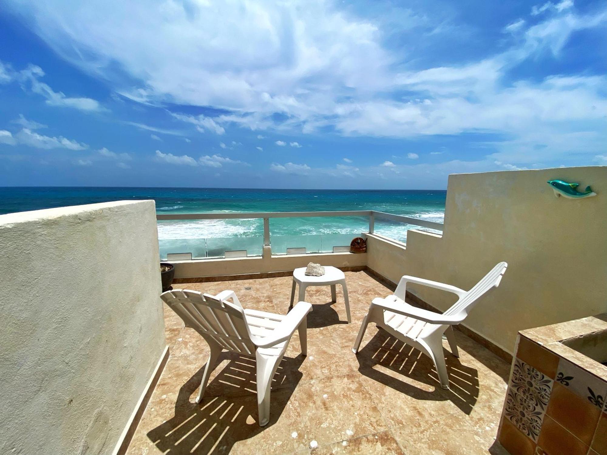 Casa Sunrise - Sea View - Vista Al Mar Lejlighed Isla Mujeres Eksteriør billede